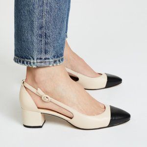 SAM EDELMAN Leah Cap Toe Pumps SIZE 8.5